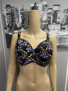 Sujetador Freya 1873 Afterglow acolchado media copa multicolor talla 36GG lencería - Imagen 1 de 6