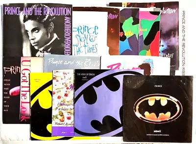 Prince - Lot of 15 differtent 45 RPM  7" picture covers only. No records.  VG+ - Image 1 of 4