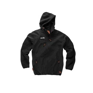 Scruffs T54850 Worker Softshell Jacket Black Men's Trade Work Coat M - Picture 1 of 8