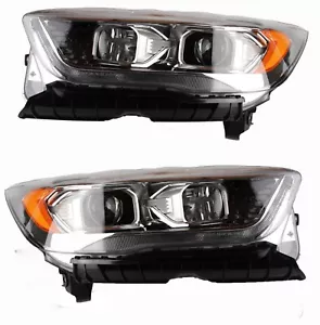 Pair of HID Headlight fits 2017-2019 Ford Escape HID - Picture 1 of 5
