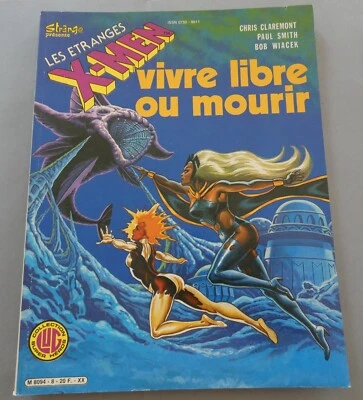 BD COMICS LUG STRANGE PRESENTE LES ETRANGES X-MEN VIVRE LIBRE OU MOURIR 1986 - Photo 1/4