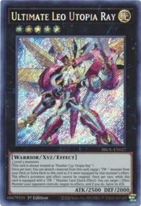 Ultimate Leo Utopia Ray - BROL-EN027 - Secret Rare - 1st Edition x1 - Lightly Pl - Picture 1 of 1