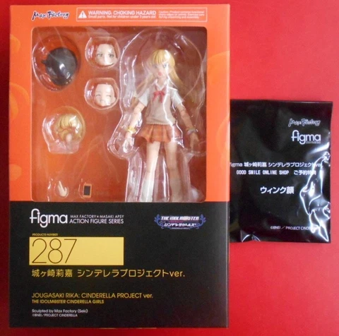 MAX FACTORY Figma THE IDOLM@STER Idolmaster Cinderella Girls [Rika Jougasaki Cover