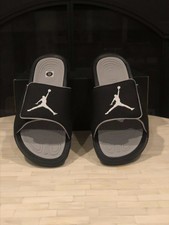 black jordan slides mens