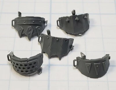 Warhammer 40k Ork Bits Kill Team Wrecka Krew Almohadillas de Hombro Chatarra x5 Set A Foto 1 de 4