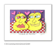 James Rizzi  3 D " A Pair of Pears"