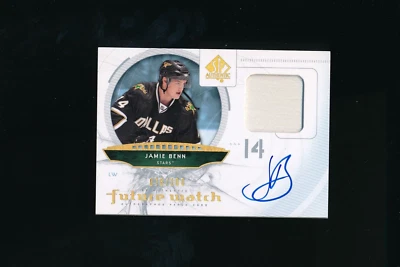 2009-10 SP Authentic Future Watch Auto Patch #223 Jamie Benn 078/100 - Image 1 of 2