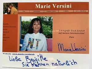 Marie Versini signiert Winnetou Foto Signatur Unterschrift Autogramm Signed - Bild 1 von 1