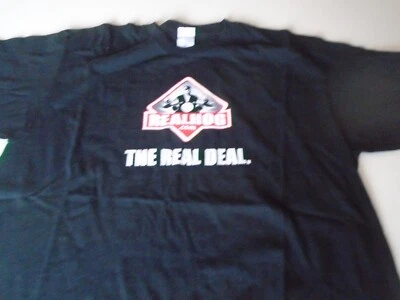 Camiseta REAL HOG Talla XL Negra Rally Tour Moto Baron Air Hawk Bell Helment Foto 1 de 4