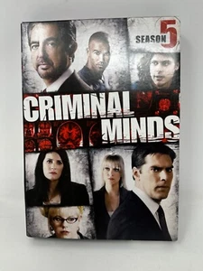 Criminal Minds: Fifth Season 5 (DVD 6-Disc Box Set) Joe Mantegna Paget Brewster - Picture 1 of 4