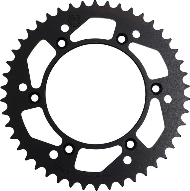 Moose Rear Aluminum Sprocket 46T Black for Honda - Изображение 1 из 1