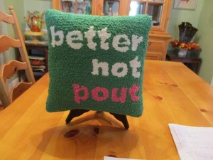 Kissenbezug Wolle besser nicht schmollen 14 Zoll Wasserflecken auf dem Rücken Shiraleah - Bild 1 von 12