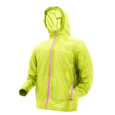  Mujer Juvenil Xtreme Lite Embalable 2 Capas Impermeable Medio Alta Visibilidad Amarillo Foto 1 de 4