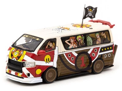TOYOTA Hiace Wideboby - One Piece / Thousand Sunny  - TARMAC 1:64 - Immagine 1 di 4