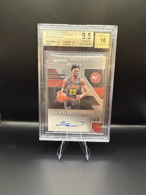 2019-2020 Cam Reddish Panini Prizm Sensational Signatures BGS 9.5 - Image 1 of 2