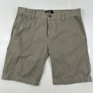 Pantalones Cortos De Colección William Rast Botón Mosca Hombres 36 Militar Ejército Carpintero Utilitario Beige - Imagen 1 de 12
