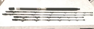Set canna da pesca da viaggio di Coastal Custom Classics. 4 teste di asta e 1 butt di asta - Foto 1 di 15
