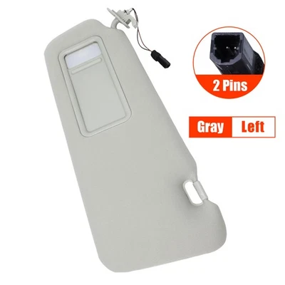 For 2010-2015 Mazda CX-9 Left Driver Side Gray Sun Visor with Lights TDY1-69-320 Foto 1 de 4
