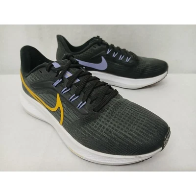 Nike Women's Air Zoom Pegasus 39 Running Shoes DH4072-004 Black Yellow Sz 6.5 - Image 1 of 4