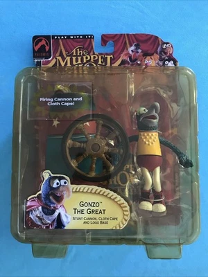 Figura de acción Gonzo el Gran 2002 Palisades Toys The Muppet Show serie 2 sin usar, en caja Foto 1 de 4