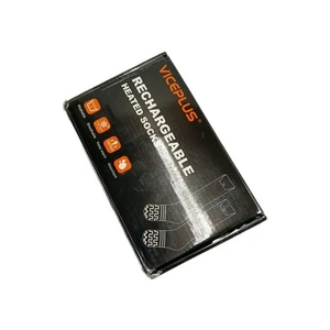 VicePlusCotton Blend 3.7V Rechargeable Heated Socks - Large - Picture 1 of 7