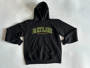 Champion Baylor University Bears Hoodie Mens Size Large Black Green Gold Sports - Picture 1 of 8