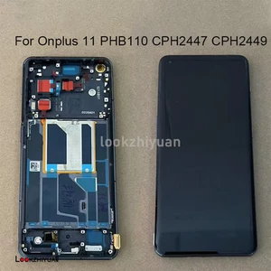 6.7" AMOLED For OnePlus 11 1+11 CPH2449 LCD Display Touch Screen Digitizer W/Fr - Picture 1 of 8