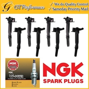 Quality Ignition Coil & NGK Spark Plug 16PCS for Ford F-250 F-350 Super Duty V8 - Picture 1 of 13