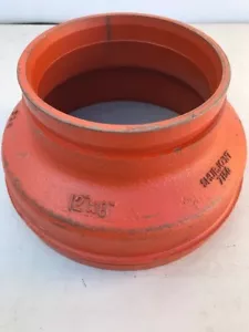 Concentric Reducer 12" x 8" Grooved Pipe Fitting SHURJOINT 7150 - Picture 1 of 2