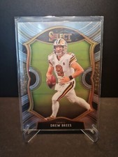 2020 DREW BREES NEW ORLEANS SAINTS NFL PANINI SELECT TRADING CARD CARD 