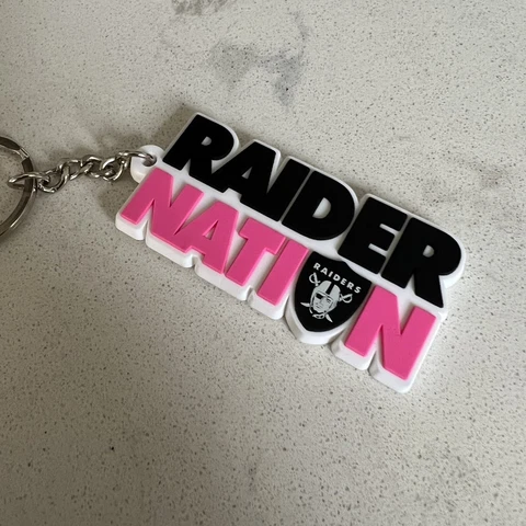 Raider Nation Ketchain Pink Cover