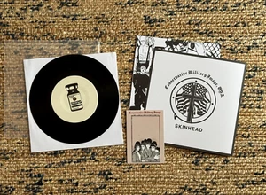 Conservative Military Image Skinhead 7" Black Vinyl EP New Ships Fast! - Imagen 1 de 1