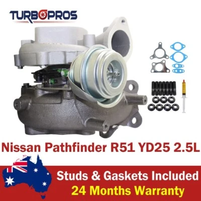 Cargador turbo para Nissan Pathfinder R51 YD25 2,5 L Foto 1 de 4