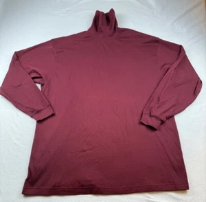 pendleton turtleneck Men’s XL Dark Red Cotton - Picture 1 of 8