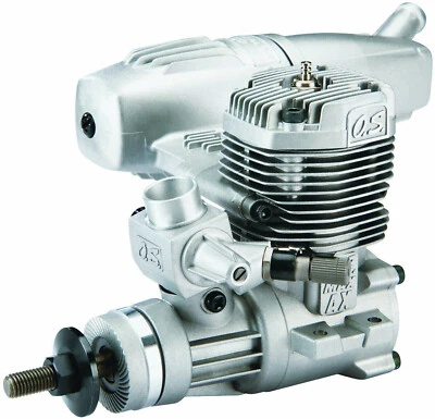 New OS O.S. MAX .46 AX II RC Airplane Engine With Muffler Two Stroke #15490 - Image 1 of 3