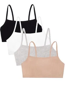 Fruit of the Loom Womens Sports Bra Value Pack Cotton Spaghetti Strap 34 US - Picture 1 of 6
