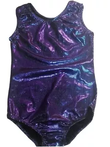 Qoozz Leotard For Girls Sparkle Gymnastics Leotards 110Cm - Picture 1 of 5