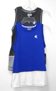 Boy's And1 Tank Top 2 Pack Royal-Blue/Ebony-Heather Large (10/12) NWT - Picture 1 of 6