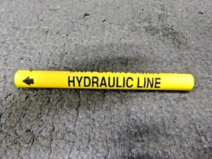 Pipe Marker, Hydraulic Line, 3/4to1-3/8 In (DC) - Picture 1 of 5
