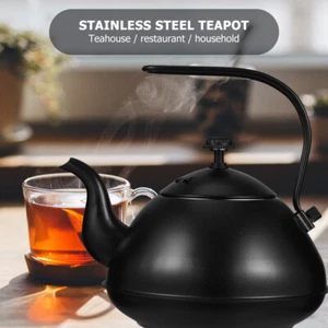 Whistling Kettle Stainless Steel Metal Tea Stovetop for Boiling Water - Imagen 1 de 12