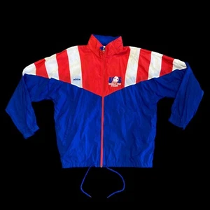 Vintage 90s Adidas United States World Cup Team Soccer Windbreaker USA Sz L - Picture 1 of 14