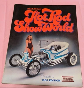 1983 Hot Rod Show World Magazine~23rd Annual - Winston Championship Auto Shows - Bild 1 von 16