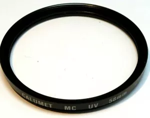 CALUMET UV 58mm Filter MC made in Germany Genuine OEM - Picture 1 of 11