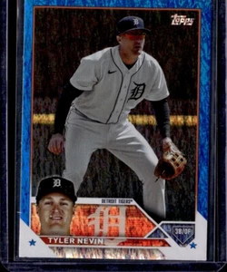 2023 Topps Update Series Blue Foil #US89 - Tyler Nevin [/999] - Picture 1 of 2