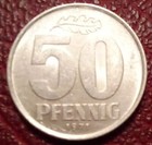 DDR 50 Pfennig 1971 matt / unzirkuliert