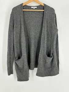 Madewell Gray Open Front Wool Blend Cardigan Sweater Women's Size Small - Picture 1 of 6