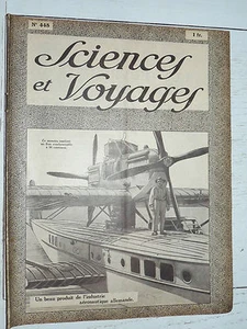 SCIENCES & VOYAGES N°448 1928 DORNIER WAL-NAPIER BILIBID COTENTIN CONSTANTINE - Imagen 1 de 1