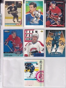 Vincent Damphousse Collectors Lot of 7 NHL Cards - Picture 1 of 2