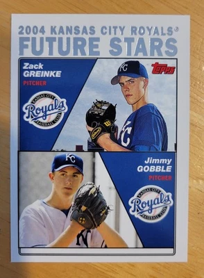 2004 Topps - Future Stars Zack Greinke, Jimmy Gobble #330 - Image 1 of 2