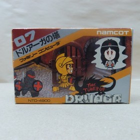 Tower of Druaga Famicom NES Japan import +box manual